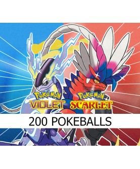 Pokemon Scarlet & Violet - 200 Pokeballs DLC Switch Nintendo eShop Key EUROPE